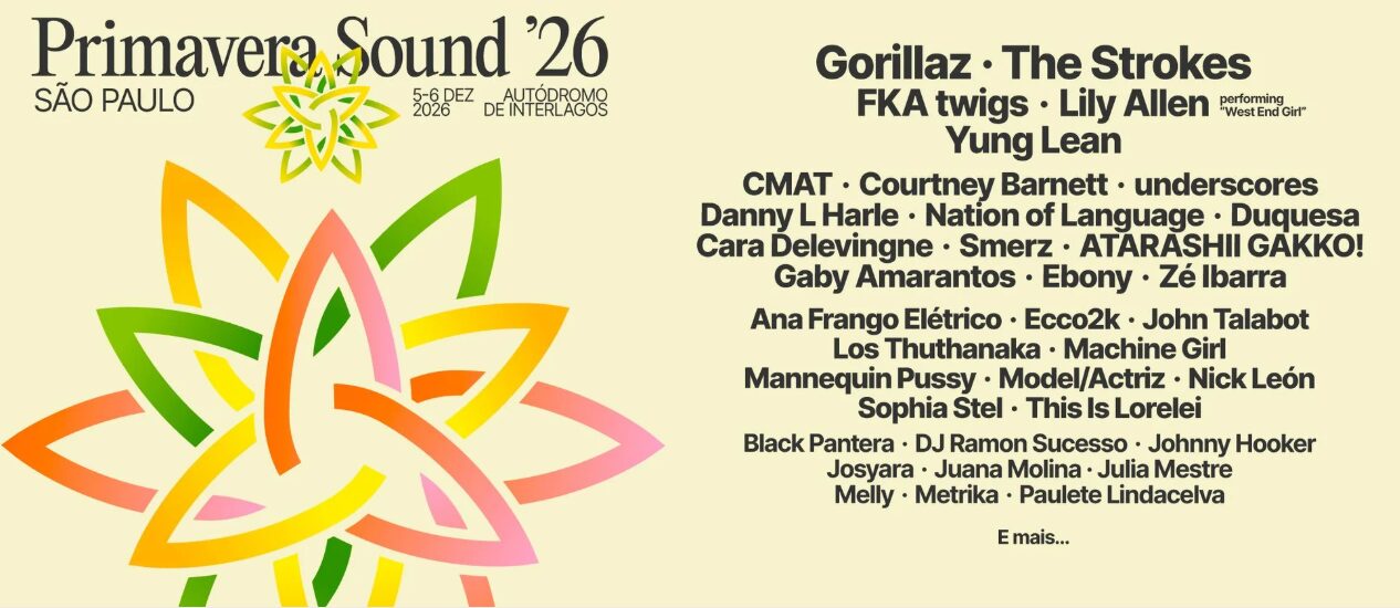 Primavera Sound São Paulo terá shows exclusivos de The Strokes, Gorillaz, Lily Allen e mais