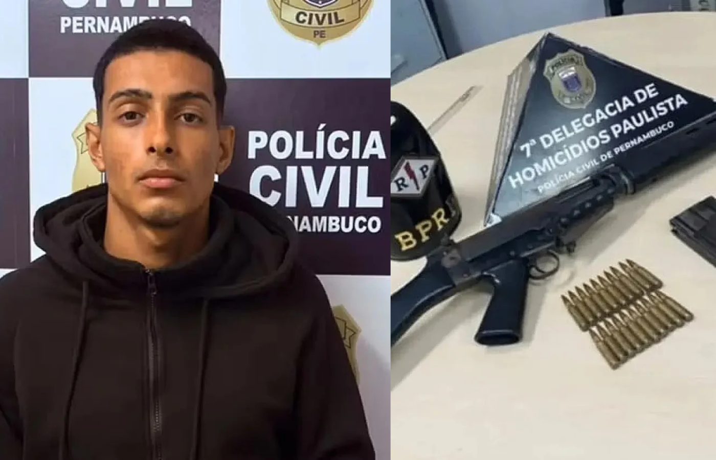 Fuzil do Exército é encontrado em mochilas no Recife