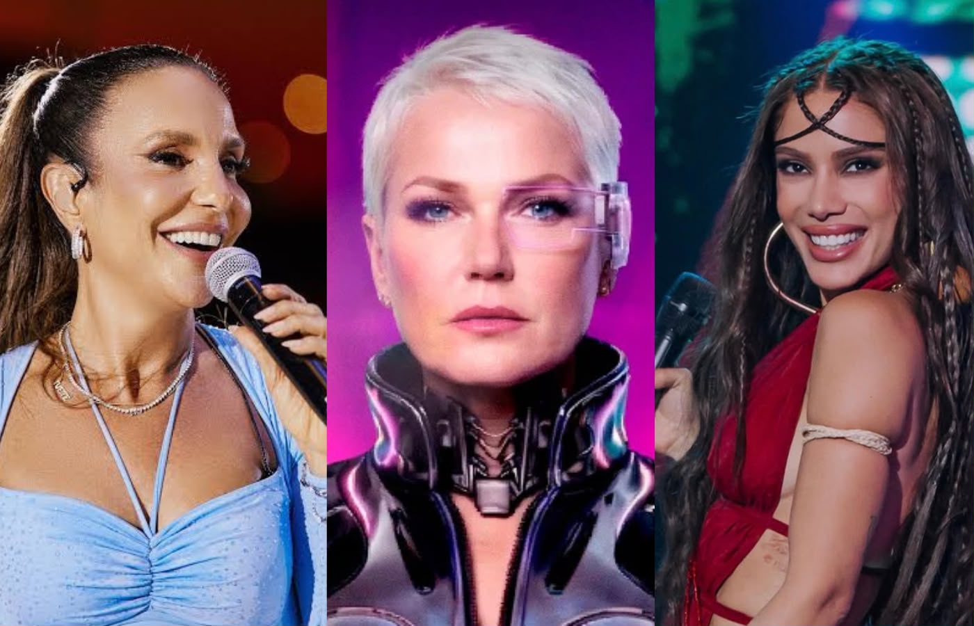 Xuxa deseja finalizar turnê com Anitta e Ivete
